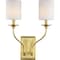 Progress Lighting Bonita Collection Satin Brass Two-Light Wall Sconce P710019-012 - alternate 7